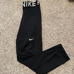 Nike women’s capris with mesh sides